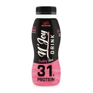XXL Nutrition n'joy protein drink aarbei pet flesje 310 ml