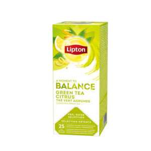 Lipton Feel Good Selection Groene Thee Citrus 25 zakjes