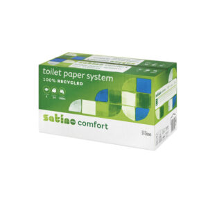 Satino JT3 toiletpapier met dop 2-laags 24 rol à100meter
