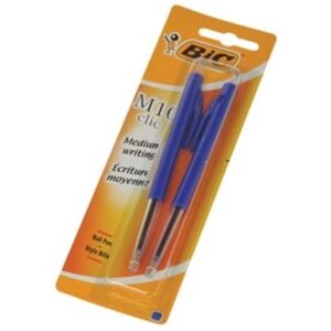 Bic balpen M10 Clic, medium punt, blauw, blister v