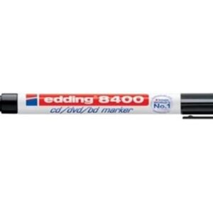 Edding permanent marker voor CD/DVD/BD e-8400 zwar