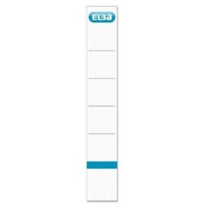 Elba Rugetiketten Ft 19 x 3 cm, wit, 10 stuks