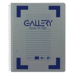 Gallery Traditional spiraalschrift ft A5, gelijnd,