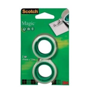 Scotch plakband Magic Tape, ft 19 mm x 7,5 m, blis